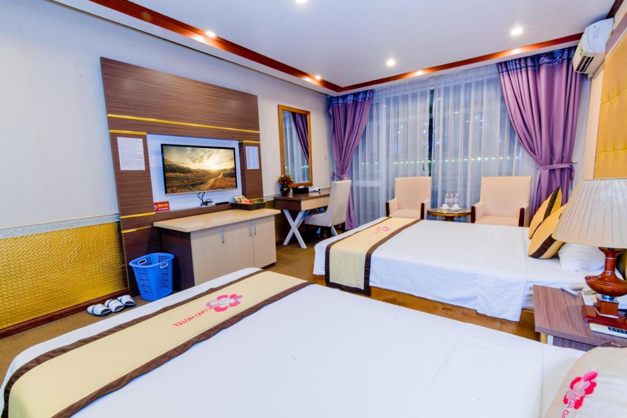 Hoa Dao Hotel Hoa Binh Bagian luar foto