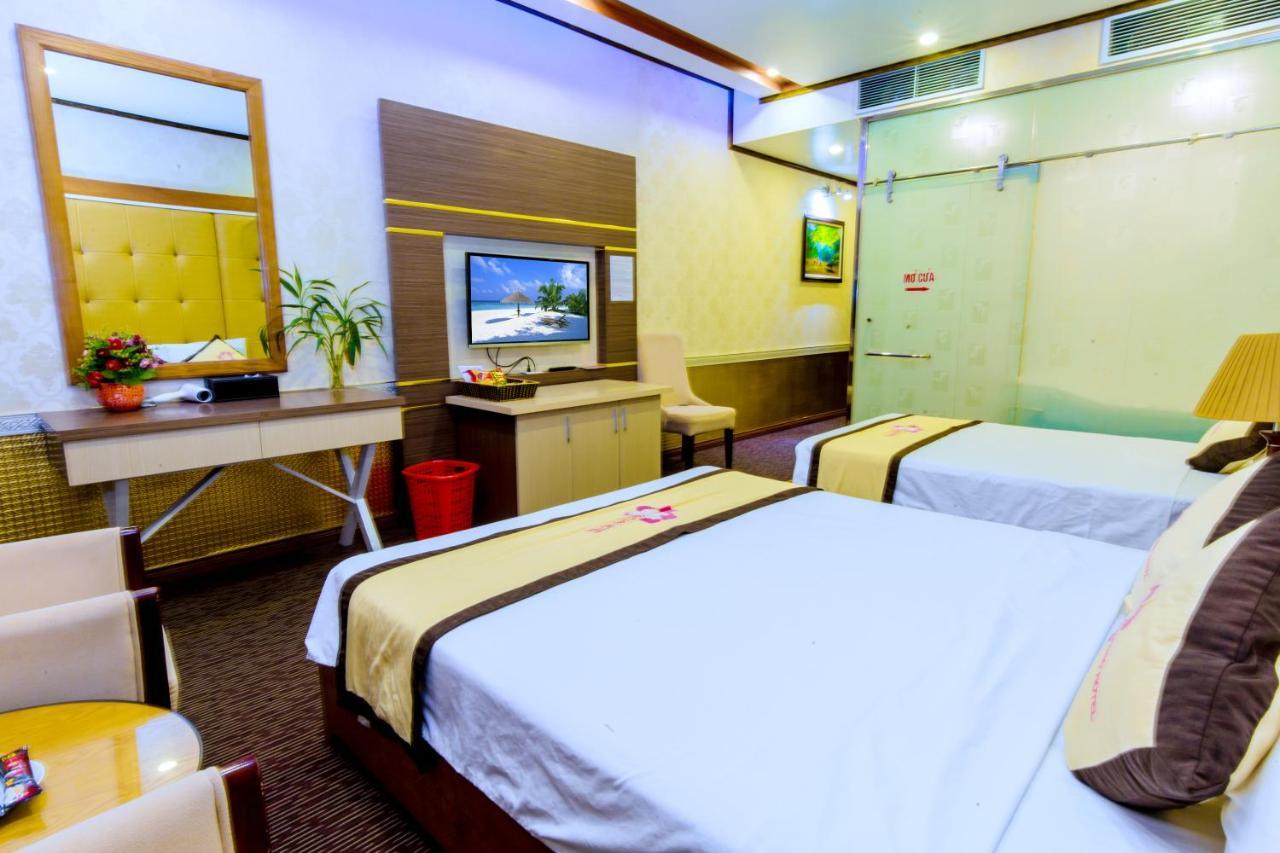 Hoa Dao Hotel Hoa Binh Bagian luar foto