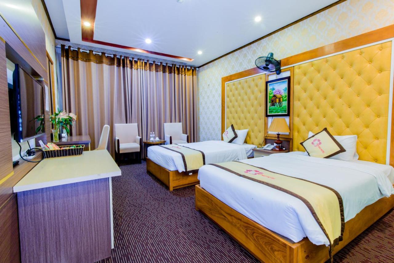 Hoa Dao Hotel Hoa Binh Bagian luar foto